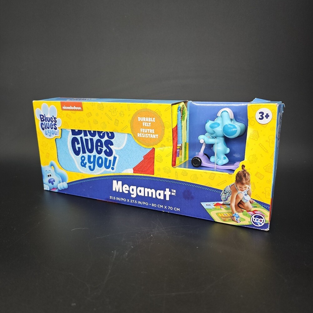 TCG Toys Blue’s Clues and You Megamat Active Play Felt Playmat with Character
